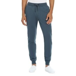 Hurley Men’s Fleece Joggers/Pants, Blue, Small NWT